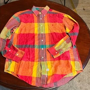 Polo by Ralph Lauren Vibrant Plaid Button Down Shirt